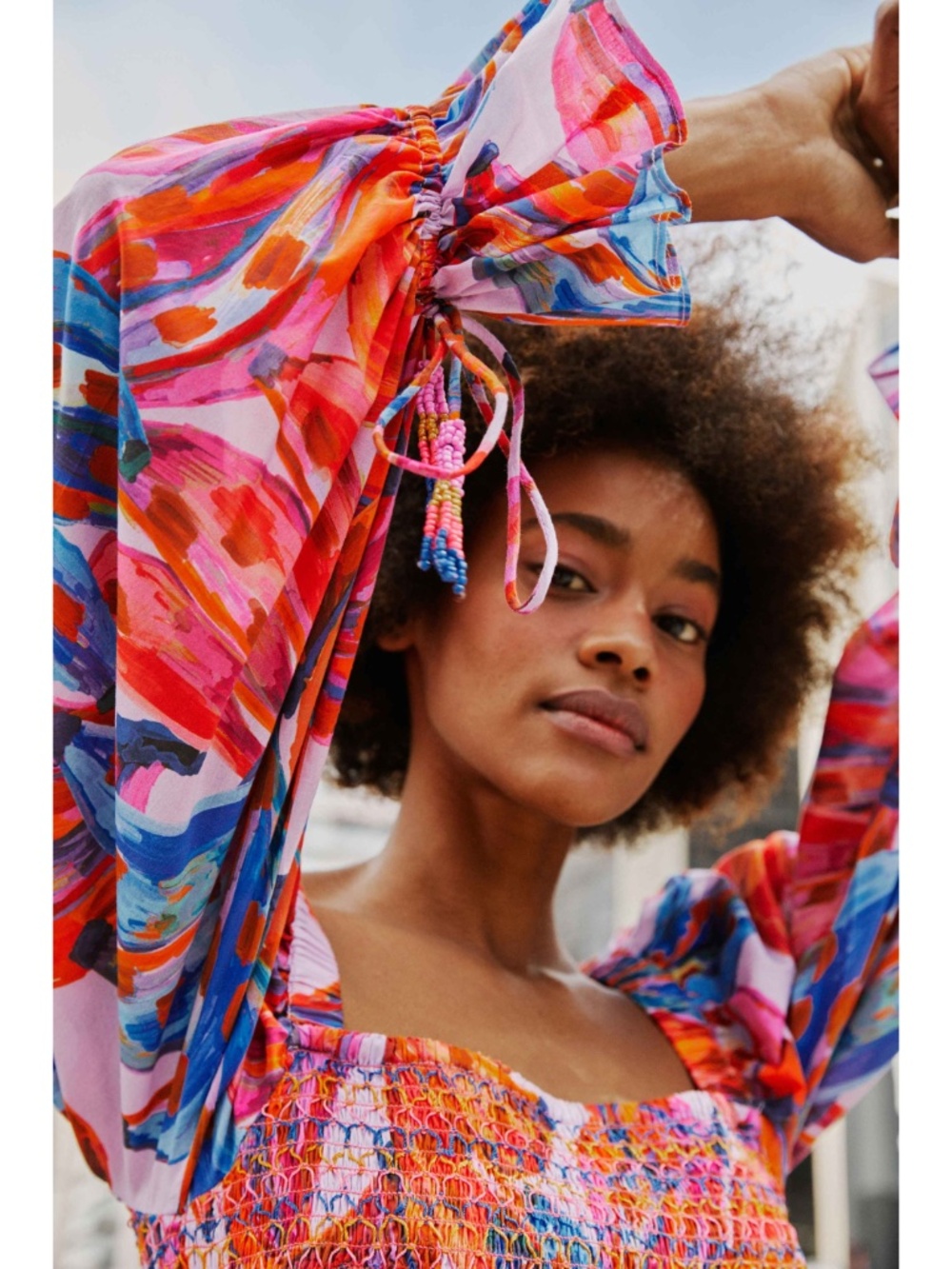 NEW Farm Rio Colorful Bananas Dress Small - Picture 6 of 16